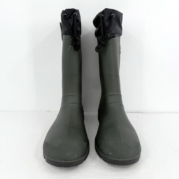Kamik Mens Forester Winter Rainboots US 13 D Black Khaki Waterproof NWOB - Picture 6 of 12